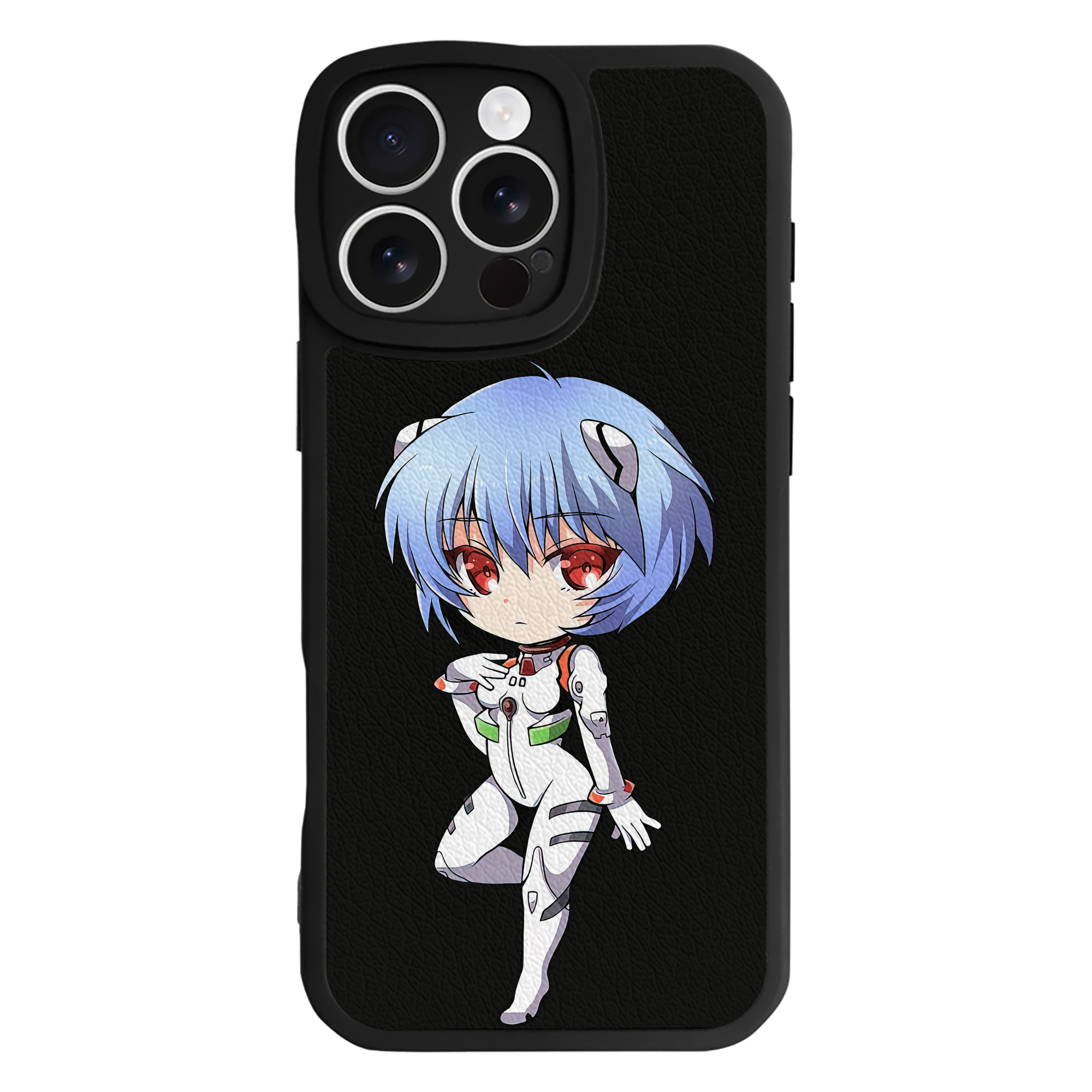 （画像用） EVA 新世紀エヴァンゲリオン 【iPhone 16シリーズ対応】シリコンスマホケース（レザー調） 材質：シリコン